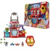 QG d'Iron Man, coffret électronique pour enfant, Marvel Iron Man and