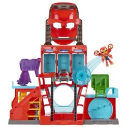 QG d'Iron Man, coffret électronique pour enfant, Marvel Iron Man and