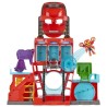 QG d'Iron Man, coffret électronique pour enfant, Marvel Iron Man and