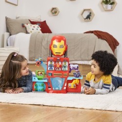 QG d'Iron Man, coffret électronique pour enfant, Marvel Iron Man and
