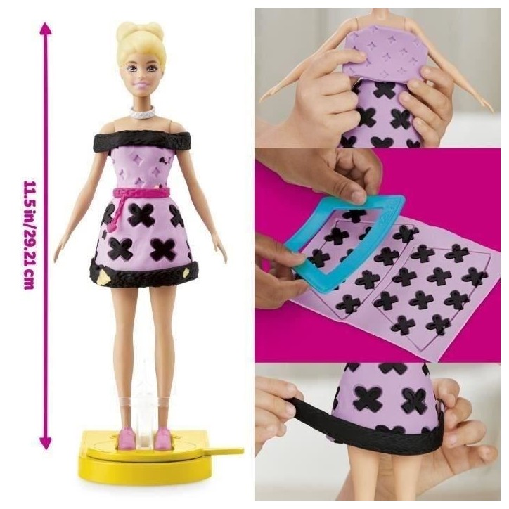 Play-Doh Barbie Défilé de mode, coffret de pâte a modeler, des 5 ans