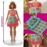 Play-Doh Barbie Fleurons et franges, coffret de pâte a modeler