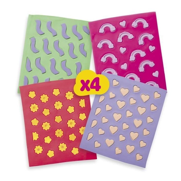 Play-Doh Barbie Fleurs et fleurons, recharges pour coffret de pâte a modeler