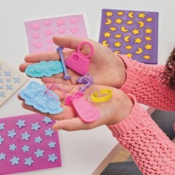 Play-Doh Barbie Joyaux et gemmes, recharges pour coffret de pâte a mo