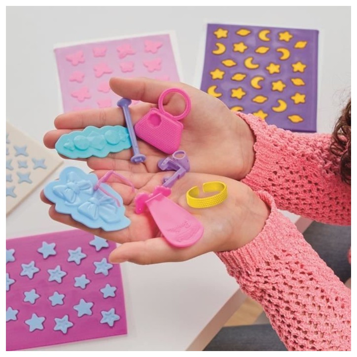 Play-Doh Barbie Joyaux et gemmes, recharges pour coffret de pâte a modeler Play-Doh Barbie Joyaux et gemmes, recharges pour coffret de pâte a modeler