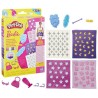 Play-Doh Barbie Joyaux et gemmes, recharges pour coffret de pâte a mo