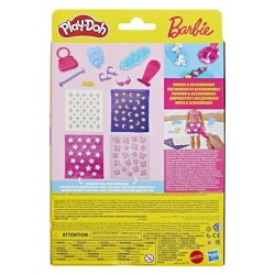 Play-Doh Barbie Joyaux et gemmes, recharges pour coffret de pâte a mo