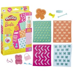 Play-Doh Barbie Perles et noeuds, recharges pour coffret de pâte a mo