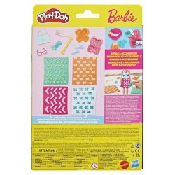 Play-Doh Barbie Perles et noeuds, recharges pour coffret de pâte a mo