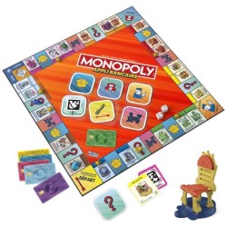 Monopoly Appli bancaire, jeu de plateau avec appli pour appareil type