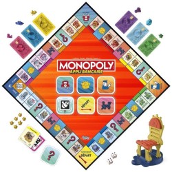 Monopoly Appli bancaire, jeu de plateau avec appli pour appareil type