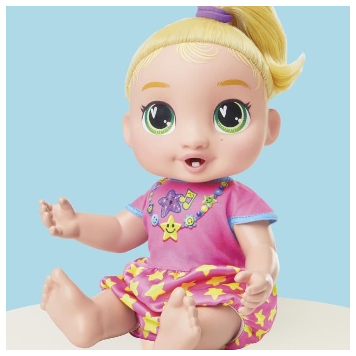 Baby Alive Bébé grandit LaLa GooGoo, coffret poupée interactive, avec plus de 75 sons et phrases, des 3 ans Baby Alive Bébé grandit LaLa GooGoo, coffret poupée interactive, avec plus de 75 sons et phrases, des 3 ans