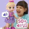 Baby Alive Bébé grandit LaLa GooGoo, coffret poupée interactive, av