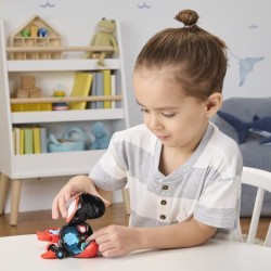 Figurine et véhicule Miles Morales Water-Webs Dauphin filant, Marvel