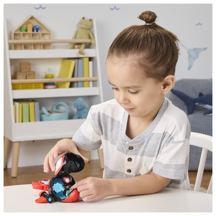 Figurine et véhicule Miles Morales Water-Webs Dauphin filant, Marvel Spidey et ses Amis Extraordinaires, Des 4 ans