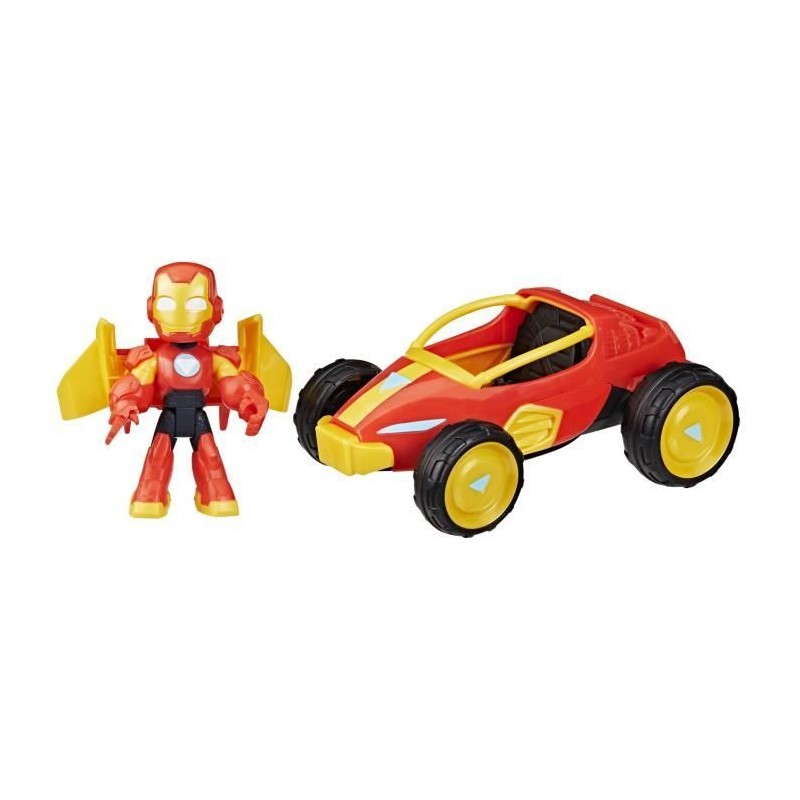 Figurine Iron Man et véhicule Bolide Iron Man, Marvel Iron Man and hi Figurine Iron Man et véhicule Bolide Iron Man, Marvel Iron Man and hi