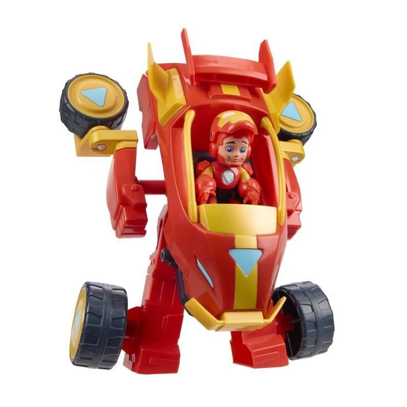 Armure mecha Iron Man et véhicule 2-en-1, Marvel Iron Man and his Awe Armure mecha Iron Man et véhicule 2-en-1, Marvel Iron Man and his Awe