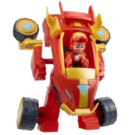 Armure mecha Iron Man et véhicule 2-en-1, Marvel Iron Man and his Awe