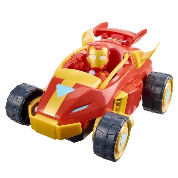 Armure mecha Iron Man et véhicule 2-en-1, Marvel Iron Man and his Awesome Friends, des 3 ans