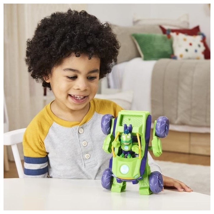 Iron Hulk armure mecha et véhicule 2-en-1, Marvel Iron Man and his Awesome Friends, des 4 ans Iron Hulk armure mecha et véhicule 2-en-1, Marvel Iron Man and his Awesome Friends, des 4 ans