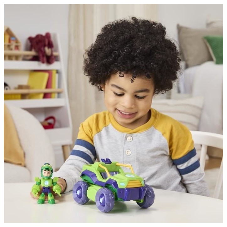 Iron Hulk armure mecha et véhicule 2-en-1, Marvel Iron Man and his Awesome Friends, des 4 ans Iron Hulk armure mecha et véhicule 2-en-1, Marvel Iron Man and his Awesome Friends, des 4 ans