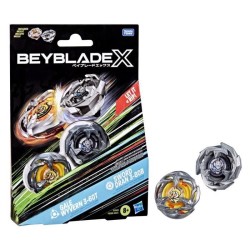 Beyblade X Dual Pack Gale Wyvern 3-60T et Sword Dran 3-80B, 2 toupies