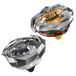 Beyblade X Dual Pack Gale Wyvern 3-60T et Sword Dran 3-80B, 2 toupies