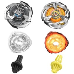 Beyblade X Dual Pack Gale Wyvern 3-60T et Sword Dran 3-80B, 2 toupies