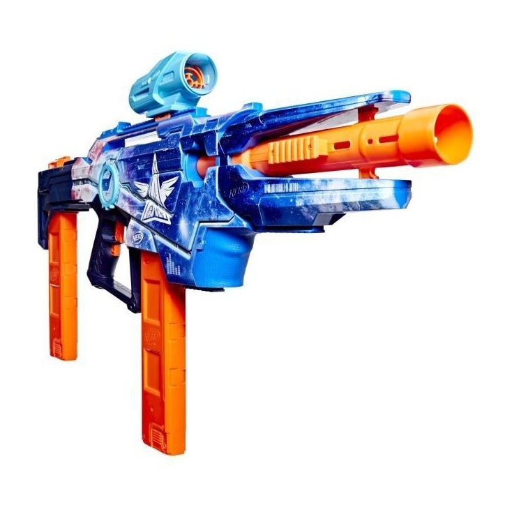 Nerf Loadout Galactic Commander, blaster a fléchettes en mousse motorisé, 3 accessoires et 48 fléchettes Nerf N1, des 8 an Nerf Loadout Galactic Commander, blaster a fléchettes en mousse motorisé, 3 accessoires et 48 fléchettes Nerf N1, des 8 an