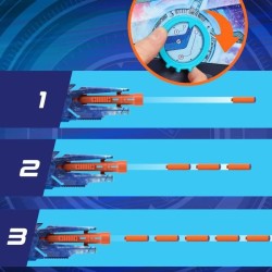 Nerf Loadout Galactic Commander, blaster a fléchettes en mousse motor