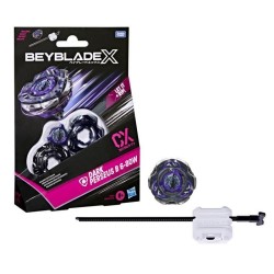 Beyblade X, Starter Pack Dark Perseus B 6-80W CX avec toupie de type d