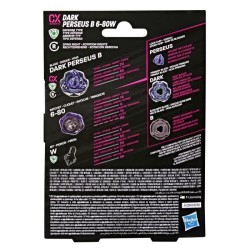 Beyblade X, Starter Pack Dark Perseus B 6-80W CX avec toupie de type d