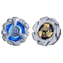 Beyblade X Dual Pack Toupie Cowl Sphinx 1-80GF et Crest Leon 7-60GN, d