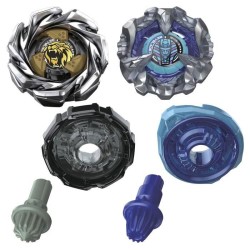 Beyblade X Dual Pack Toupie Cowl Sphinx 1-80GF et Crest Leon 7-60GN, d