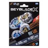Beyblade X Dual Pack Toupie Cowl Sphinx 1-80GF et Crest Leon 7-60GN, d