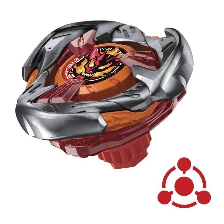 Beyblade X, Starter Pack Hammer Incendio 3-70H UX avec toupie de type équilibre et lanceur, des 8 ans Beyblade X, Starter Pack Hammer Incendio 3-70H UX avec toupie de type équilibre et lanceur, des 8 ans