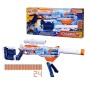 Nerf Loadout Arctic Zerostriker, blaster avec 4 accessoires interchangeables, 24 fléchettes Nerf N1, chargeur interne 6 flé