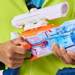 Nerf Loadout Arctic Zerostriker, blaster avec 4 accessoires interchan