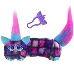 Furby DJ Furblets Dis-Co-Dazz, Mini peluche électronique, jouet pour