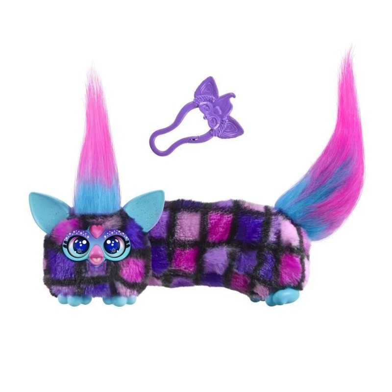 Furby DJ Furblets Dis-Co-Dazz, Mini peluche électronique, jouet pour Furby DJ Furblets Dis-Co-Dazz, Mini peluche électronique, jouet pour