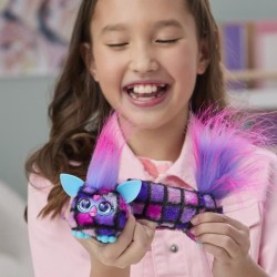 Furby DJ Furblets Dis-Co-Dazz, Mini peluche électronique, jouet pour