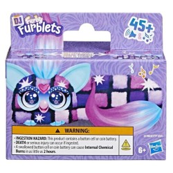 Furby DJ Furblets Dis-Co-Dazz, Mini peluche électronique, jouet pour