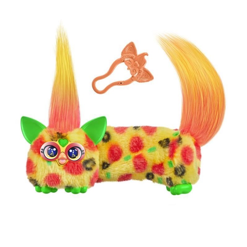 Furby DJ Furblets Pepp-Oh-Roni, Mini peluche électronique, jouet pour Furby DJ Furblets Pepp-Oh-Roni, Mini peluche électronique, jouet pour