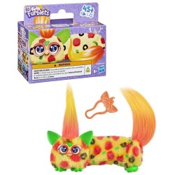 Furby DJ Furblets Pepp-Oh-Roni, Mini peluche électronique, jouet pour