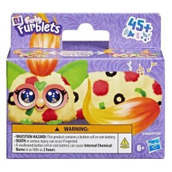 Furby DJ Furblets Pepp-Oh-Roni, Mini peluche électronique, jouet pour