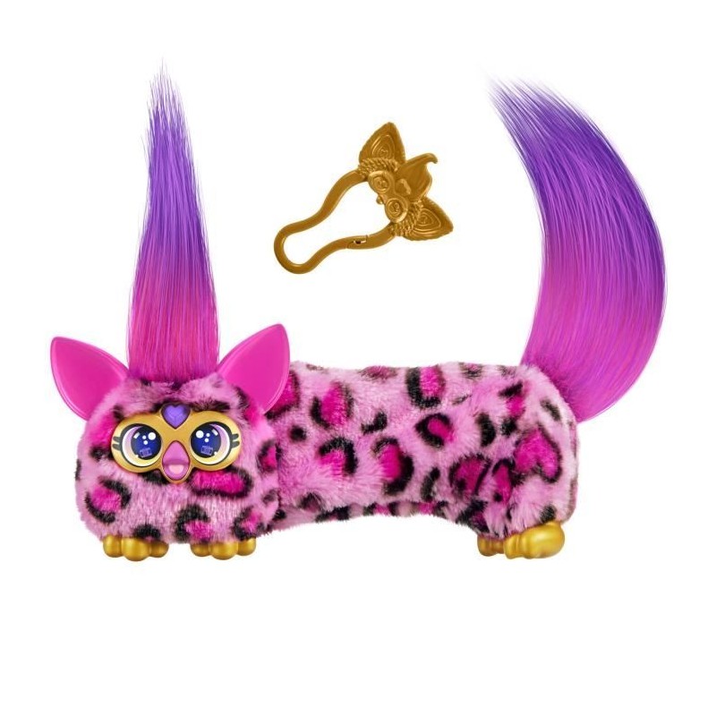 Furby DJ Furblets Kitt-Ee-Luv, Mini peluche électronique, jouet pour Furby DJ Furblets Kitt-Ee-Luv, Mini peluche électronique, jouet pour