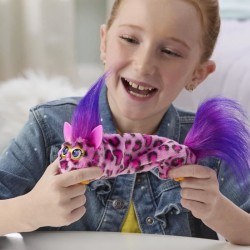 Furby DJ Furblets Kitt-Ee-Luv, Mini peluche électronique, jouet pour