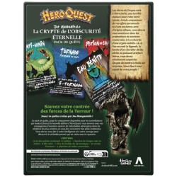 HeroQuest Pack de quete La crypte de l'obscurité éternelle, jeu de r