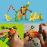 Play-Doh Les Tortues Ninja Four lance-pizza, coffret de pâte a modele