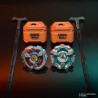Beyblade X Jurassic World T. Rex contre Mosasaurus, 2 toupies de comp